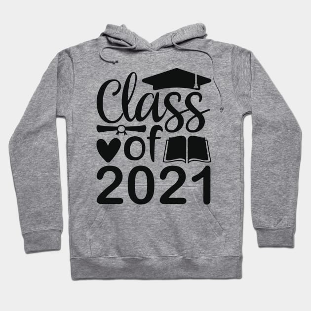 Education Class Of 2021 Hoodie by Usea Studio